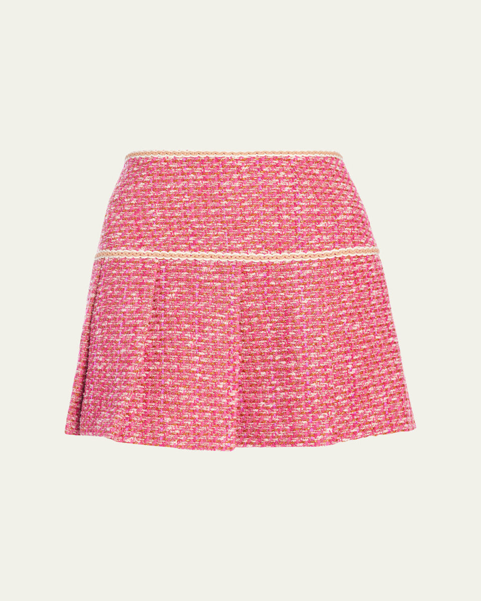 Anya Tweed Mini Skirt